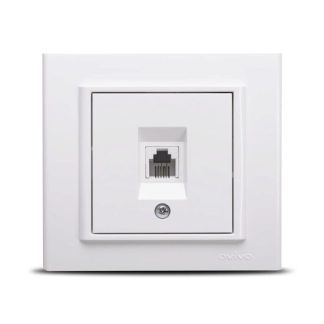 Priza Telefon ST Alb Ovivo Mina Ovivo Mina