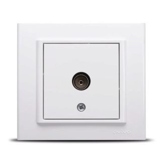 Priza TV Capat Alb Ovivo Mina