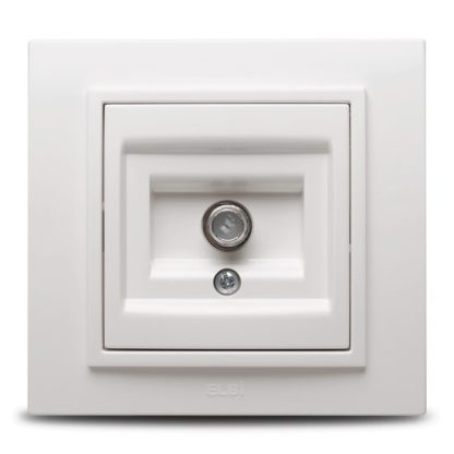 Zena Alb Priza Satelit F Conector ST