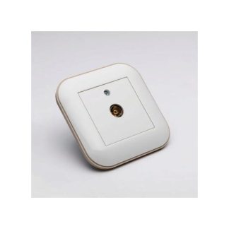 Priza TV Intermediara Alb Kraft Ovivo Loft