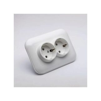 Priza Dubla cu CP Ovivo Loft