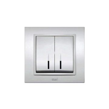 Zena Gri Metalizat Comutator LED ST