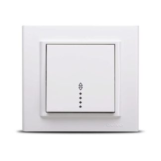 Intrerupator Cap Scara LED ST Alb Ovivo Mina