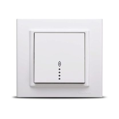 Intrerupator Cap Scara LED ST Alb Ovivo Mina