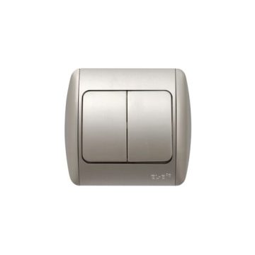 Zirve Comutator ST Gri Metalizat