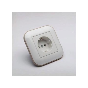 Priza Schuko ST Alb Kraft Ovivo Loft