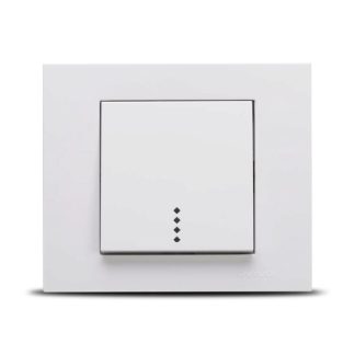 Intrerupator LED ST Alb