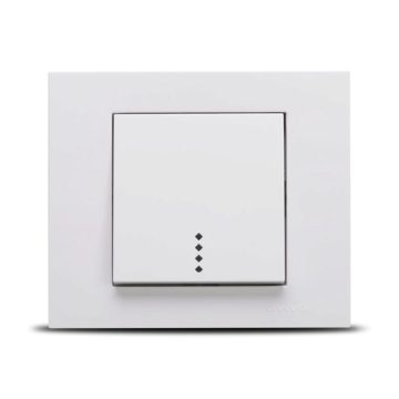 Intrerupator LED ST Alb