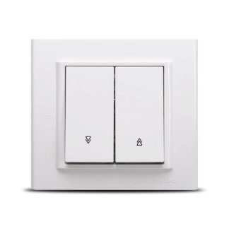 Intrerupator Jaluzele ST Alb Ovivo Mina