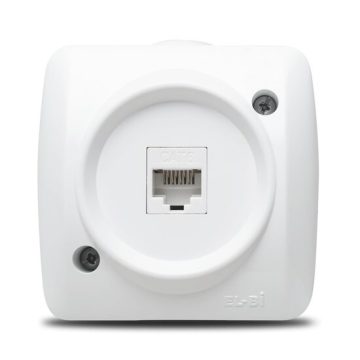 Alsu Priza UTP 1xRJ45 Cat6E PT
