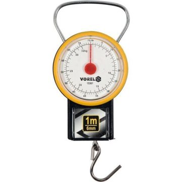 Cantar de mana 32 kg cu banda de masurare de 1 m Vorel 15301