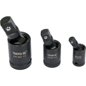 Set articulație cardanică impact 1/4,3/8,1/2 Yato YT-10643
