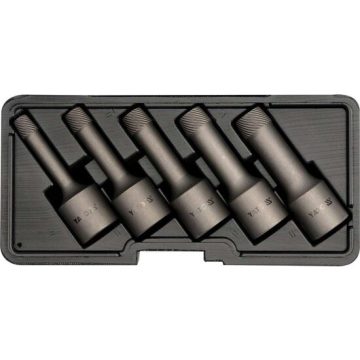 Set extractoare suruburi 1/2" 5 buc Yato YT-0624