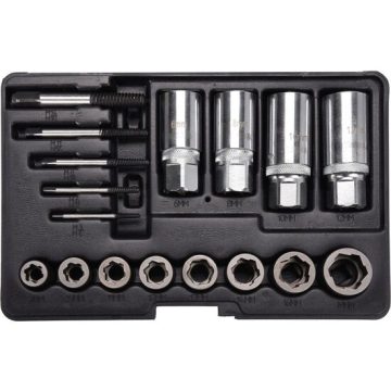 Set universal de extras suruburi, 17 buc Yato YT-06033