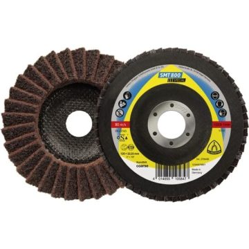 SMT 800 Disc lamelar frontal netesut, 115 x 22,23 mm Grosier Corindon Curbat, Klingspor 278495