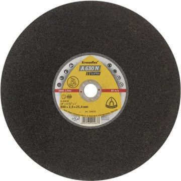 Disc de debitare A 630 N Supra 406x3.2x25.4 pentru otel Klingspor 353328