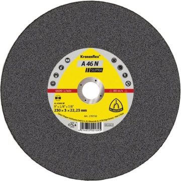 A 46 N disc debitare, 230 x 3 x 22,23 mm Drept, Klingspor 170710
