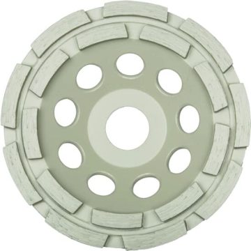 DS 600 B Disc diamantat de tip oala, 125 x 7,2 x 22,23 mm 20 Segmente 7,2 x 5,5 mm, 2R, Klingspor 325378