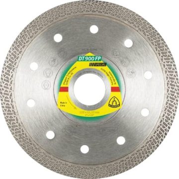 DT 900 FP disc diamantat de debitare, 125 x 1,4 x 22,23 mm 1,4 x 10 mm, danturare profilata, Klingspor 331040
