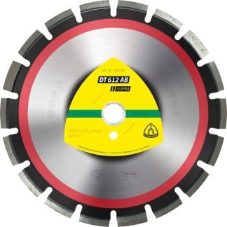 DT 612 AB Supra disc diamantat de debitat mari pentru Asfalt, Beton, Klingspor 349226