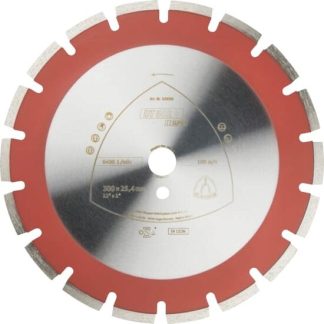 DT 602 B disc diamantat de debitare, 300 x 2,8 x 25,4 mm 18 Segmente 40 x 2,8 x 9 mm, cu segmente departate, Klingspor 325056