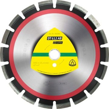 DT 612 AB disc diamantat de debitare, 450 x 3,7 x 25,4 mm 28 Segmente 40 x 3,7 x 10 mm, cu segmente departate, Klingspor 330083