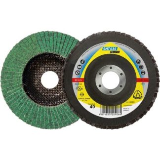 SMT 636 disc lamelare frontale Multistrat, 125 x 22,23 mm Granula 40 Curbat, Klingspor 322831