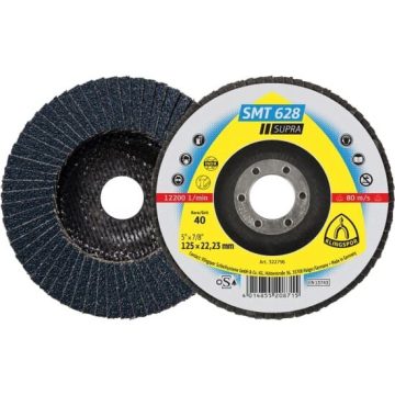 SMT 628 disc lamelare frontale, 180 x 22,23 mm Granula 40 Drept, Klingspor 322803