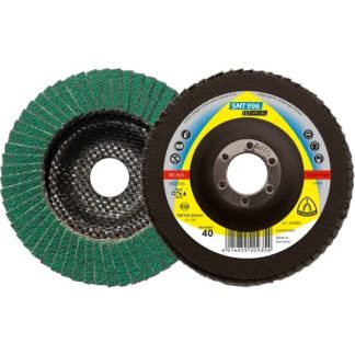 SMT 996 disc lamelare frontale Multistrat ceramic, 115 x 22,23 mm Granula 80 Curbat, Klingspor 322851