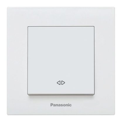 Intrerupator cap cruce 10AX 250V alb Panasonic P-KP1.CR
