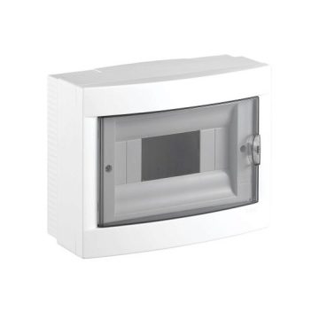 Cutie sigurante 8M PT 1 rand IP40 usa transparenta Viko VL-CS08.A