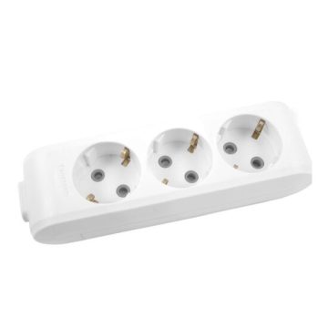 Cap prelungitor 3P schuko 16A 3500W alb Panasonic P-XB3/FF