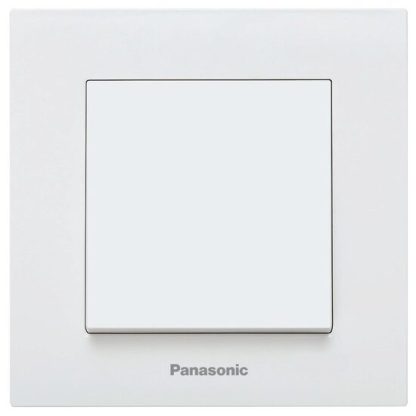 Intrerupator simplu 10AX 250V alb Panasonic P-KP1