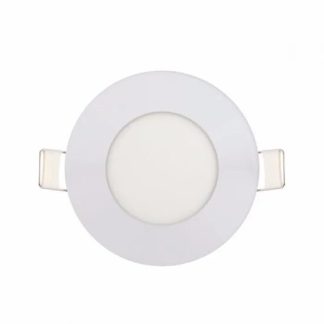 Panou LED rotund 6W lumina rece LR slim-6 2buc/set (include taxa verde 0.26), Horoz 056-003-0006