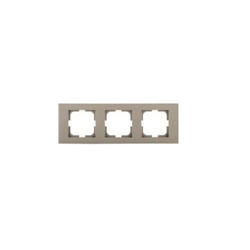 Rama tripla 3M Grano ST Metalic antracit Ovivo 400-130000-227