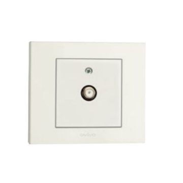 Priza TV ecranata Final Grano ST Natural  Crem Ovivo 400-020300-238