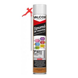 Spuma poliuretanica pentru montaj cu aplicare manuala mare PU Valcor VLC41003