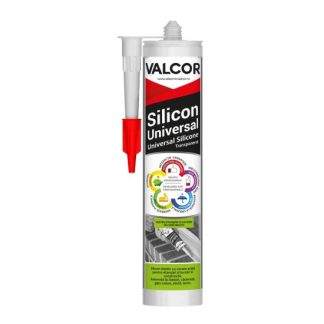 Silicon universal lucrari de constructii si reparatii Transparent 280ml Valcor VLC42005