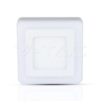 Panou LED Patrat 6W+2W Alb rece EMC+CR80 V-Tac SKU-4924 VT-809