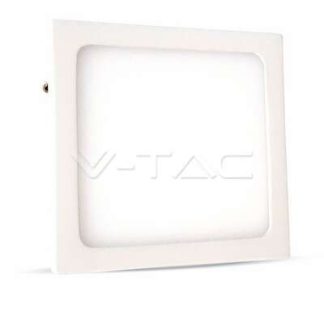 Panou LED 6W Montaj la suprafata Premium Patrat Alb V-Tac SKU-4909 VT-605SQ