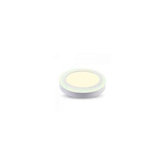 Panou LED Rotund 6W+2W Alb rece EMC+CR80 V-Tac SKU-4892 VT-809