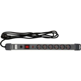 Prelungitor electric 6 prize cu întrerupator, 3 m Sthor 72373