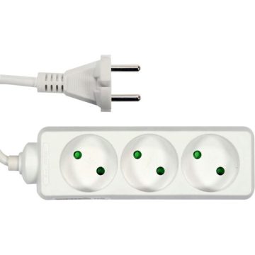 Prelungitor electric, 5m, alb Vorel 72493