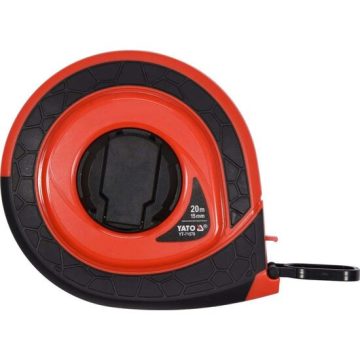 Ruleta banda fibra sticla 20 m x 15mm Yato YT-71570