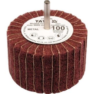 Perie abrazivă circulară cu tijă 80 x 50 x 6 mm P200 Yato YT-83401