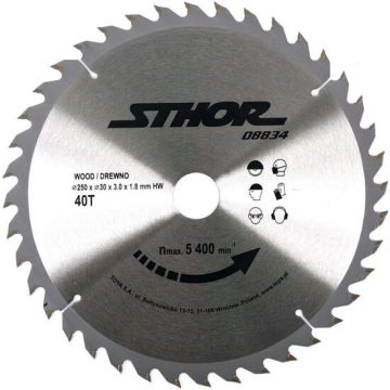 Disc circular pentru lemn 250 x 40 x 30mm