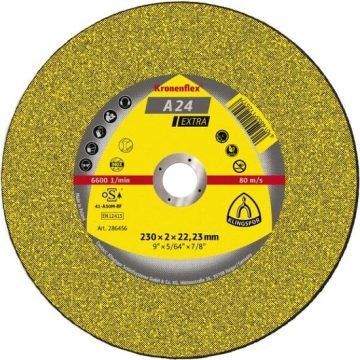 Disc debitare A 24 EX 180x2x22.23 mm drept Klingspor 286455