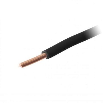Cablu (conductor) electric FY 4 Negru, rola 100 metri