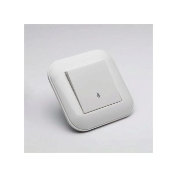 Intrerupator Cap Scara Ovivo Loft ST Alb