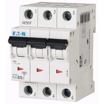 Siguranta intrerupator automat 25A 3P C 6KA Eaton 286603